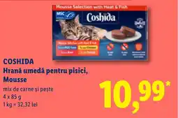 Lidl COSHIDA Hrană umedă pentru pisici, Mousse Ofertă