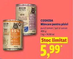 Lidl COSHIDA Mâncare pentru pisici Ofertă