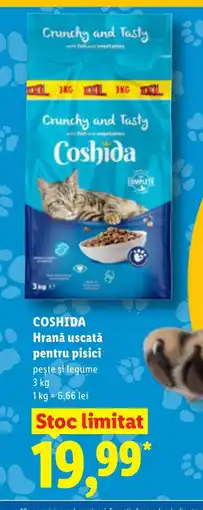 Lidl COSHIDA Hrană uscată pentru pisici Ofertă