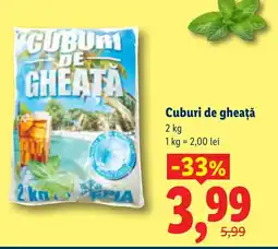Lidl Cuburi de gheață Ofertă