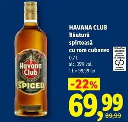 Lidl HAVANA CLUB Băutură spirtoasă cu rom cubanez Ofertă
