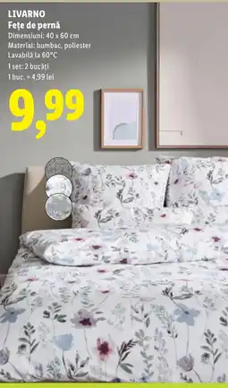 Lidl LIVARNO Feţe de pernǎ Ofertă