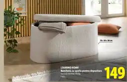 Lidl LIVARNO HOME Banchetă cu spațiu pentru depozitare Ofertă