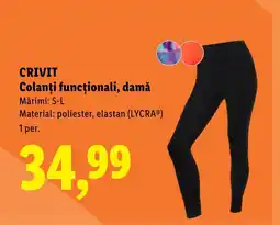 Lidl CRIVIT Colanți funcționali, damă Ofertă