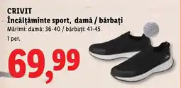 Lidl CRIVIT Încălţăminte sport, damă / bărbaţi Ofertă