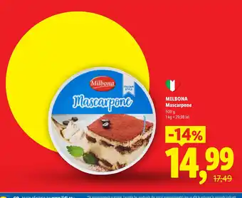 Lidl MILBONA Mascarpone Ofertă