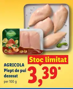 Lidl AGRICOLA Piept de pui dezosat Ofertă
