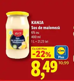 Lidl KANIA Sos de maioneză Ofertă