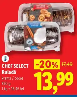 Lidl CHEF SELECT Ruladă Ofertă