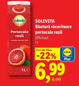Lidl SOLEVITA Băutură răcoritoare portocale roșii Ofertă