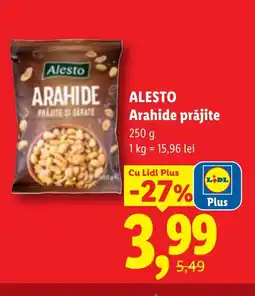Lidl ALESTO Arahide prăjite Ofertă