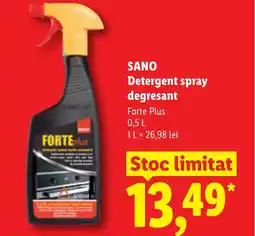Lidl SANO Detergent spray degresant Ofertă