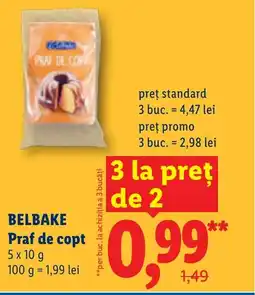 Lidl BELBAKE Praf de copt Ofertă