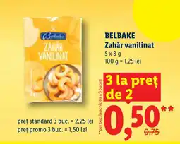Lidl BELBAKE Zahăr vanilinat Ofertă