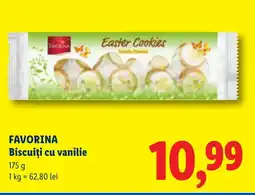 Lidl FAVORINA Biscuiți cu vanilie Ofertă