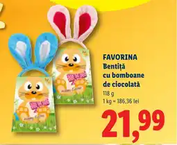 Lidl FAVORINA Bentiţă cu bomboane de ciocolată Ofertă