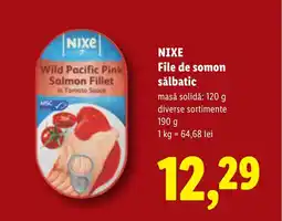 Lidl NIXE File de somon sălbatic Ofertă