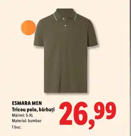 Lidl ESMARA MEN Tricou polo, bărbaţi Ofertă