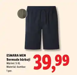 Lidl ESMARA MEN Bermude bărbați Ofertă
