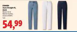 Lidl ESMARA Jeans Straight fit, damă Ofertă