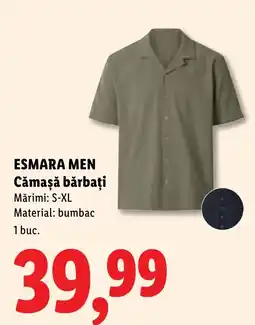Lidl ESMARA MEN Cămașă bărbați Ofertă