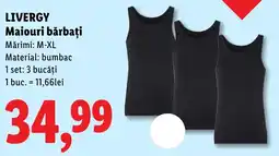 Lidl LIVERGY Maiouri bărbați Ofertă