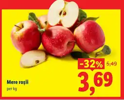 Lidl Mere roşii Ofertă