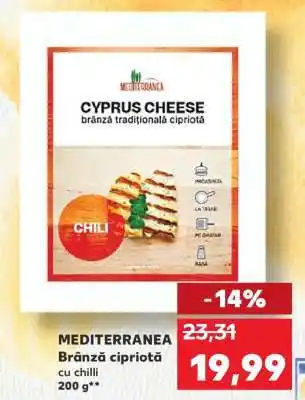 Kaufland MEDITERRANEA Brânză cipriotă cu chilli Ofertă