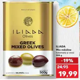 Kaufland ILIADA Mix másline Ofertă