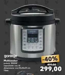 Kaufland Gorenje Multicooker Ofertă