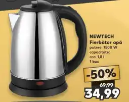 Kaufland NEWTECH Fierbător apă Ofertă