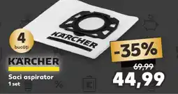 Kaufland Kärcher Saci aspirator Ofertă