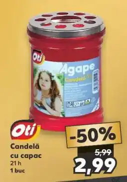 Kaufland Candelă cu capac Ofertă