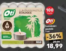 Kaufland Lumânări pastilă 1 set Ofertă