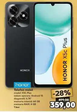 Kaufland Telefon mobil Honor X5C Plus Ofertă