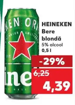 Kaufland HEINEKEN Bere blondă Ofertă