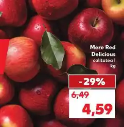 Kaufland Mere Red Delicious Ofertă