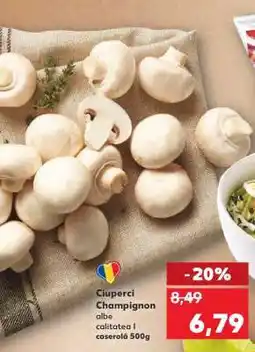 Kaufland Ciuperci Champignon Ofertă