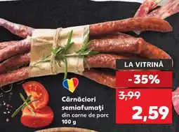 Kaufland Cârnați semiafumați Ofertă