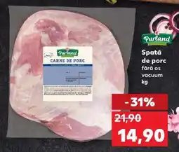Kaufland Spată de porc Ofertă