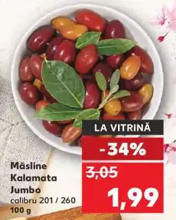 Kaufland Măsline Kalamata Jumbo Ofertă