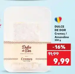 Kaufland DULCE DE DOR Cremeș / Amandina 330 g Ofertă