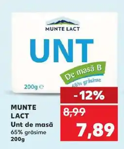 Kaufland MUNTE LACT Unt de masă Ofertă