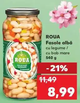 Kaufland ROUA Fasole albă Ofertă
