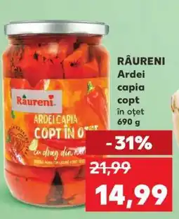 Kaufland RĂURENI Ardei capia copt Ofertă