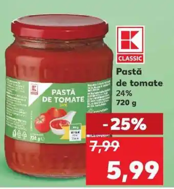 Kaufland Pastă de tomate Ofertă