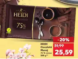 Kaufland HEIDI Ciocolată Menaj Ofertă