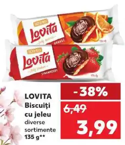 Kaufland LOVITA Biscuiți cu jeleu Ofertă