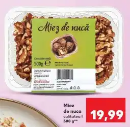 Kaufland Miez de nuca Ofertă