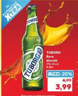 Kaufland TUBORG Bere blondă Ofertă